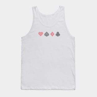 POKER CARD ICON (COLOR) Tank Top